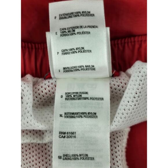 THE NORTH FACE WOMEN'S RED NYLON SHORTS WITH MESH LINING SIZE SMALL - Picture 10 of 11